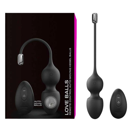 Vibrating and remote controlled Gaisha balls - Marc Dorcel