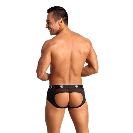 Schwarzes Jockstrap Eros Jock Bikini - Anaïs