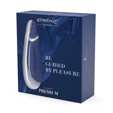 Womanizer Premium 2 (Bleu) - Stimulateur clitoris & Point G