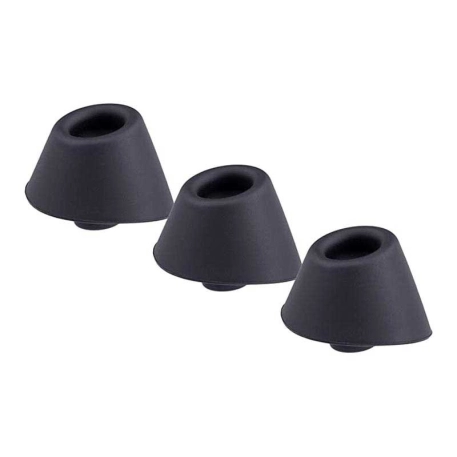 Punte del silicone di ricambio per Womanizer DUO - Nero