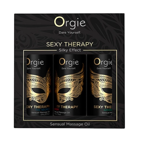 Orgie Sexy Therapy - 3x 30 ml - Set d'huiles de massage