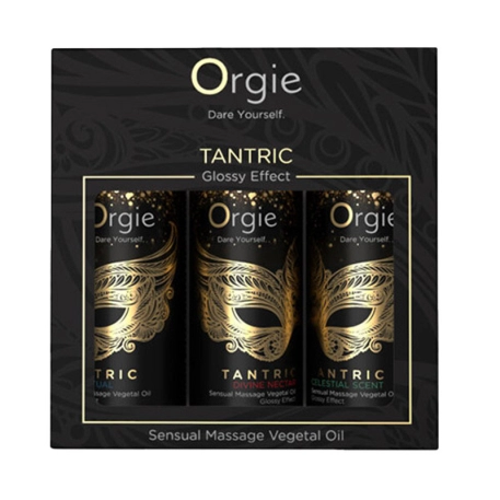 Orgie Sexy Tantric - 3x 30 ml - Set di oli da massaggio