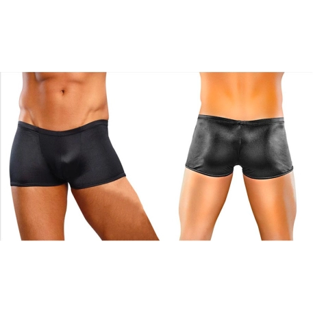 Caleçon Sexy noir Boxer Lo Rise Pouch - Male Power
