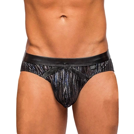 Slip Dazzle (Noir & Argent) - Male Power
