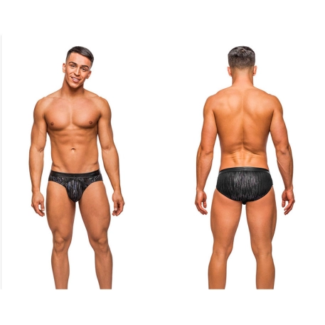 Slip Dazzle (Noir & Argent) - Male Power