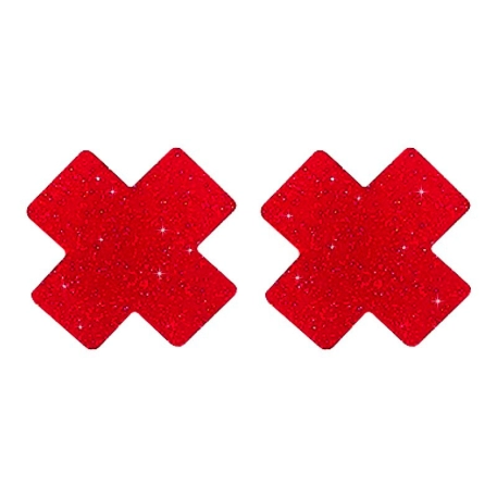 Nipple X Covers (Red) - Taboom