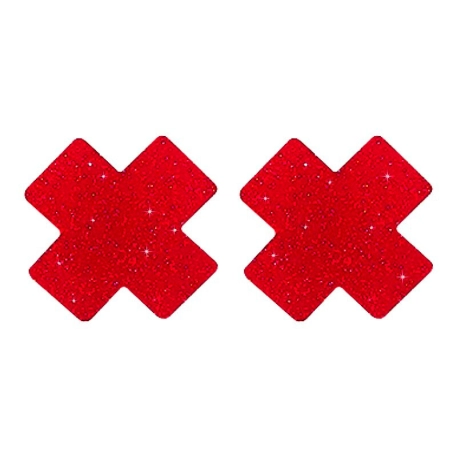 Copri capezzoli Nipple X Covers (Rosso) - Taboom
