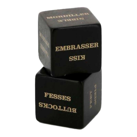 Dice game for adults (French/English) - YESForLOV