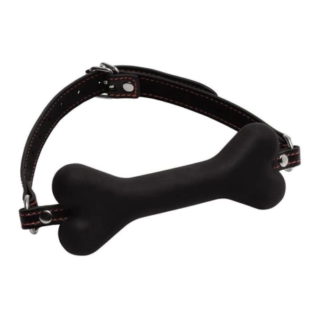 Silicone Ball Gag with Dog Bones - Master Serie