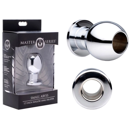 Plug anal creux Abyss (Small) - Master Serie