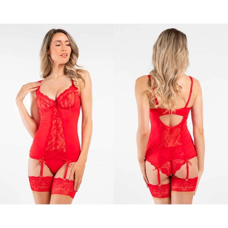 Sexy Underwear Marzia (Red) - Besired