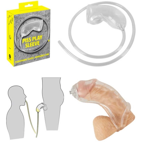Gaine de pénis pour jeux d'urine Piss Play Sleeve - You2Toys