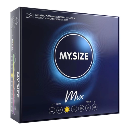 My Size Mix Kondome 53mm - 28pc