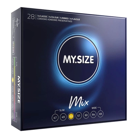 My Size Mix condoms 53mm - 28pc.