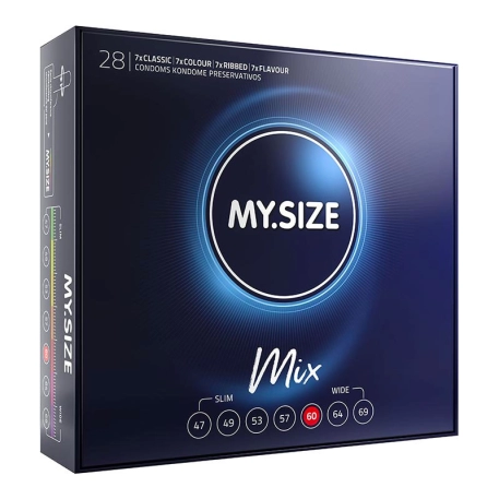 Preservativi My Size Mix 60mm - 28pc
