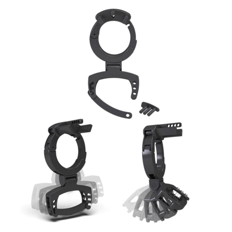 Anneau de contrainte pour testicules (pour cage Mystim Pubic Enemy) - Mystim