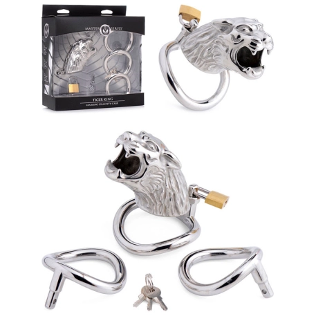 Male Chastity cock cage Tiger King - Master Series