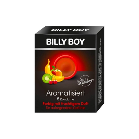 BILLY BOY Flavored Condoms (5 Condoms)