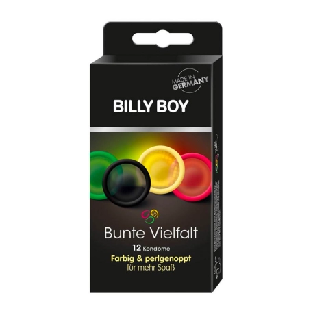 Préservatifs Billy Boy Coloré (12 Préservatifs)