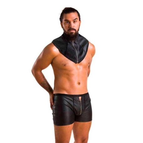 Boxer and collar leatherette Set 051 Edward - Passion