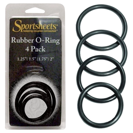 Kit d'anneaux O-Ring (4 pièces) - Sportsheets