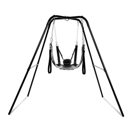 Support métallique et harnais BDSM - Strict Extreme Sling & Stand