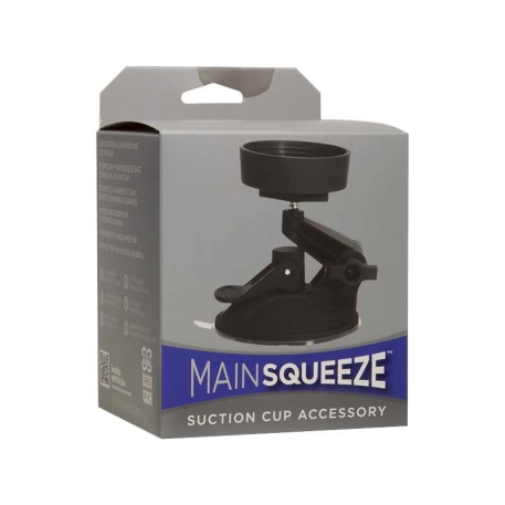 Support avec ventouse pour masturbateurs Main Squeeze - Doc Johnson