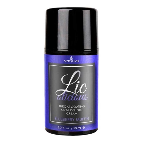Aromatisierte Creme für Fellatio Lic-O-Licious (Muffin) - Sensuva