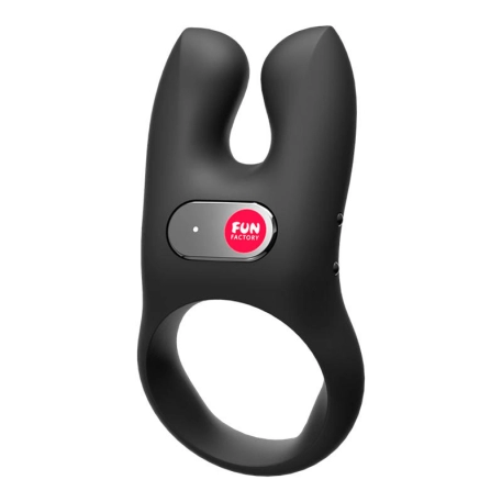 NOS rechargeable vibrating ring (Black) - Fun Factory