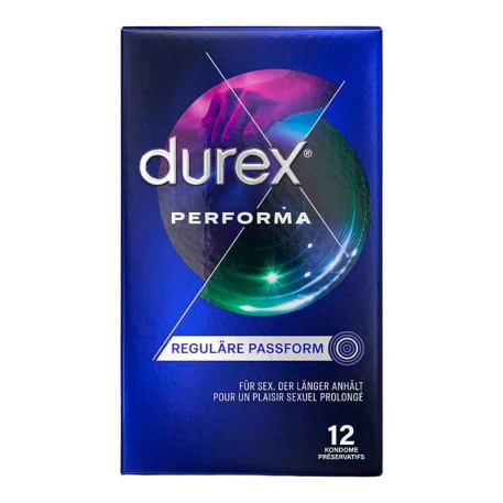 Durex Performa - 12 préservatifs retardants