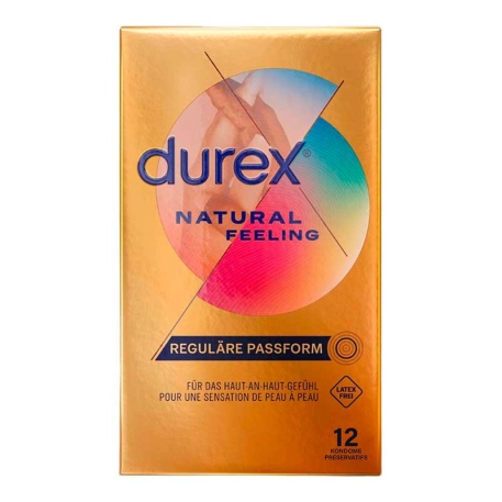 Preservativi Durex Natural Feeling senza latex 8pc