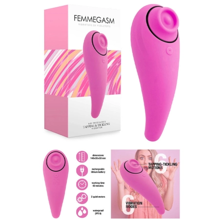 Stimolatore del clitoride Femmegasm (Pink) - Feelztoys
