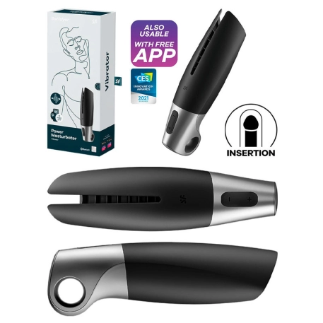 Masturbatore vibrante per uomo - Satisfyer Power Masturbator
