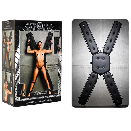 St. Andrew's Cross with 4 attachment points - Master Series