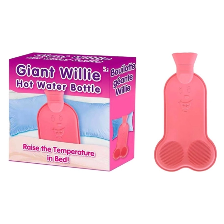 Giant Willie penis hot water bottle - Spencer & Fleetwood