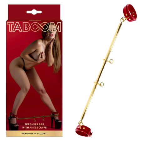 Adjustable spreader bar - Taboom Bondage in Luxury