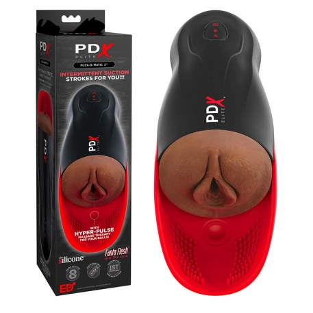 Masturbator Fuck-O-Matic 2 (Succions + vibrations + testicles) - PDX Elite