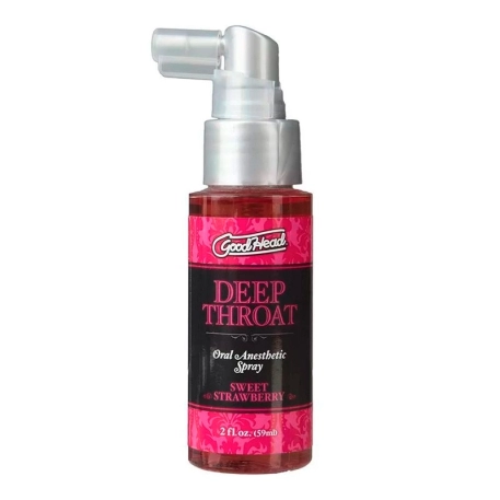 Doc Johnson Spray per fellatio a gola profonda - Fragola - 59 ml