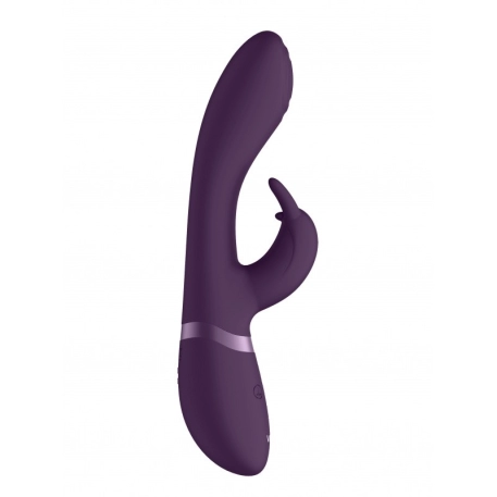 Vibromasseur rabbit avec pulsations Cato - VIVE