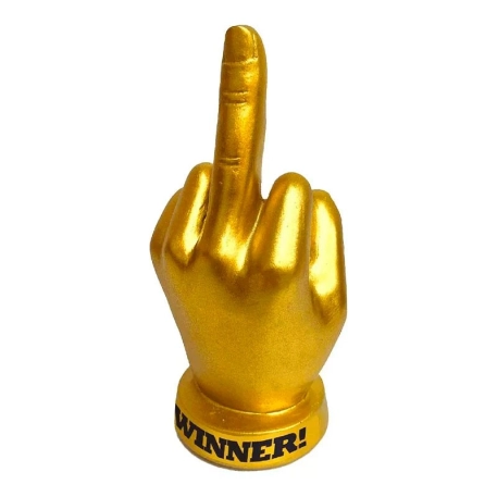 Little Genie Golden F-U - Middle finger