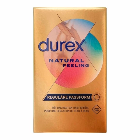 Preservativi Durex Natural Feeling senza latex (14 pezzi)