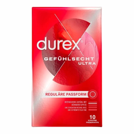 Préservatifs Durex Feeling Ultra sensitive (10 Préservatifs)