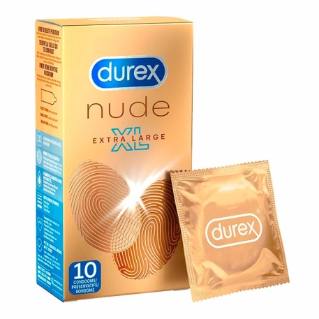Durex Nude XL Extra Large (10 Kondome)