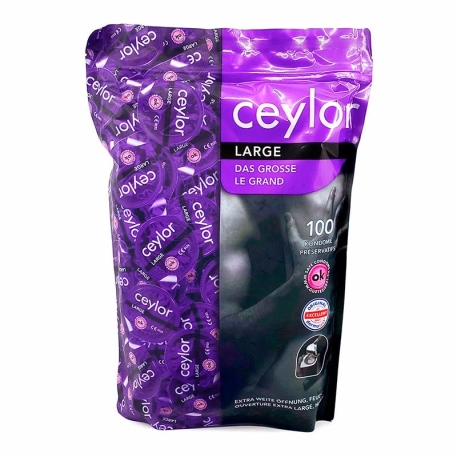 Préservatifs Ceylor Extra Large 100pc