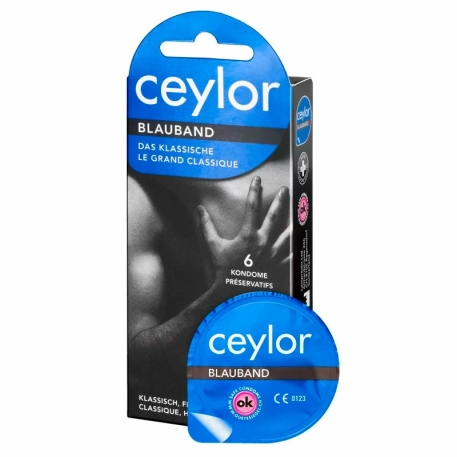 Ceylor Blue Band (6 Condoms)