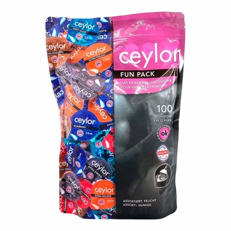 Préservatifs Ceylor Fun Pack 100pc