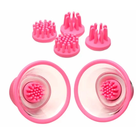 Rotary suction cups for breasts - Size Matters