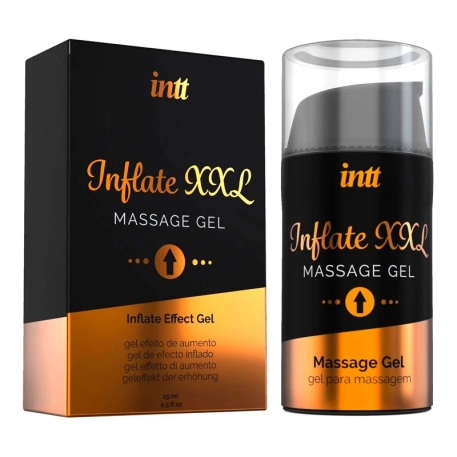 Stimulating massage gel Inflate XXL 15 ml - Intt