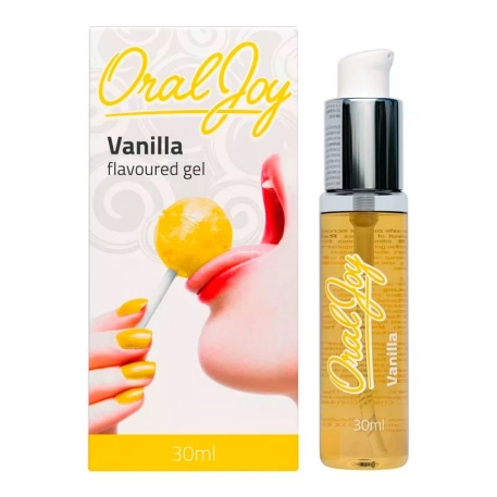 Aromatisiertes Gel für Oralsex (Vanille) - Oral Joy