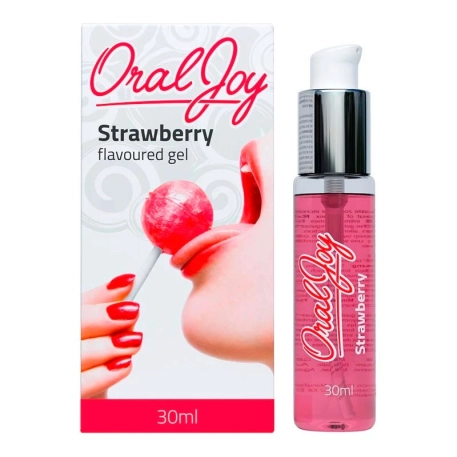 Gel aromatizzato per il sesso orale (fragola) - Oral Joy